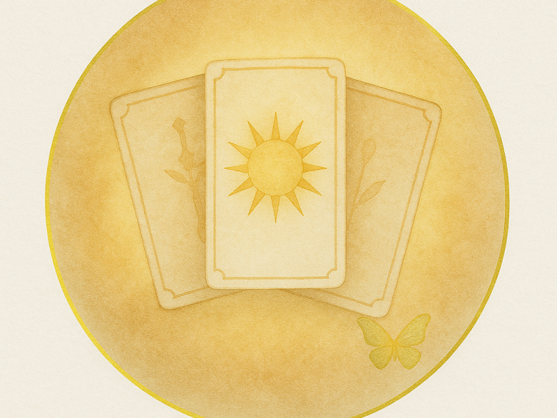 Tirage de cartes intuitif