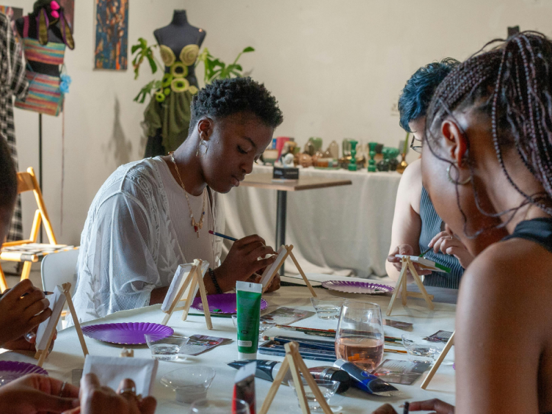 Art-thérapie - peinture intuitive