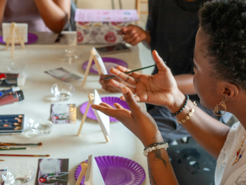 Art-thérapie - peinture intuitive